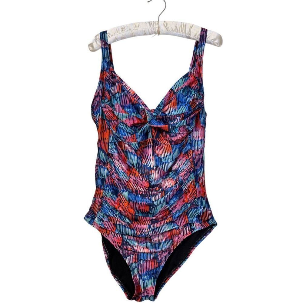 Swimsuits For All Full Coverage One Piece Swimsuit Plus Sz. 25